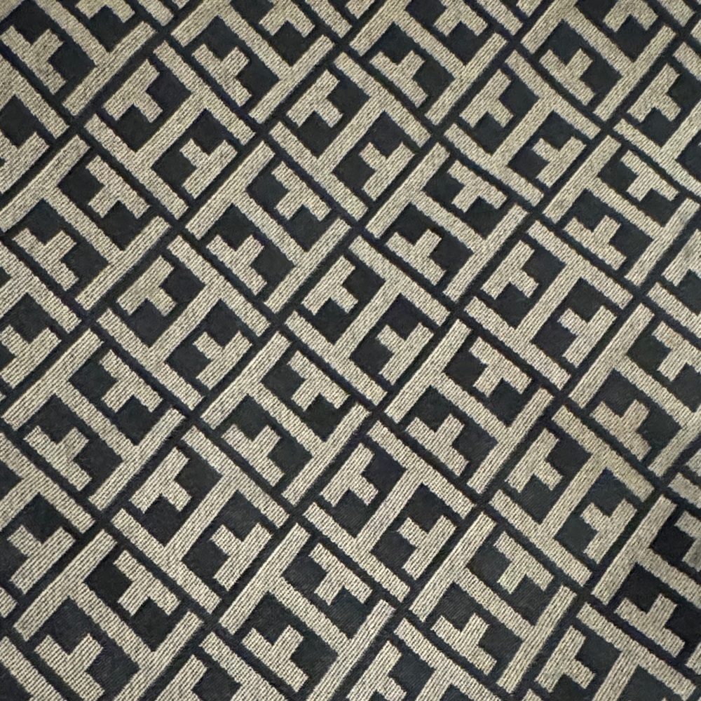 Tommy Hilfiger Black and Tan Geometric Crossbody Bag - Picture 4 of 7